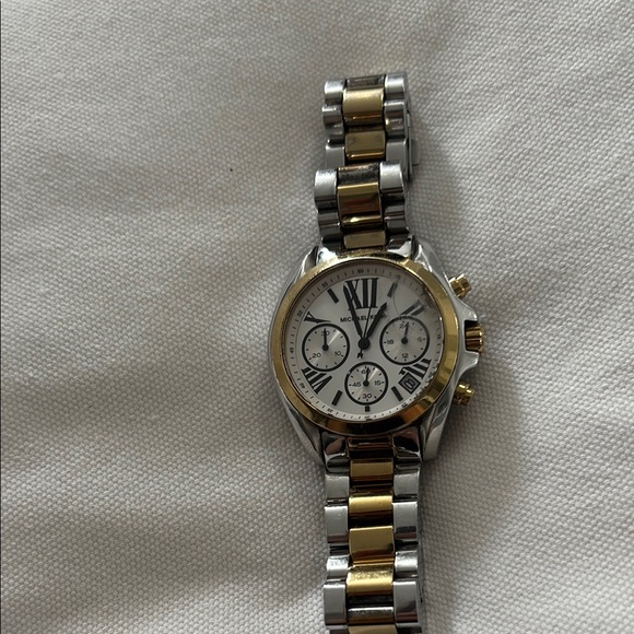 Michael Kors Two-Tone Chronograph Watch - Picture 9 of 9